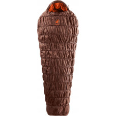 Deuter Śpiwór turystyczny Deuter Exosphere -6 EL (200 cm) - umbra/paprika rozmiar: lewy