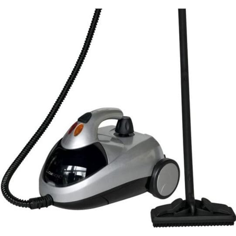 Clatronic DR 3280 Cylinder steam cleaner 1.5 L 1500 W Black, Grey