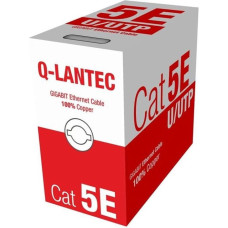 Q-Lantec KIU5OUTS305Q networking cable 305 m Cat5e U/UTP (UTP) Black