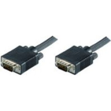 Microconnect Kabel MicroConnect D-Sub (VGA) - D-Sub (VGA) 15m czarny (MONGG15B)