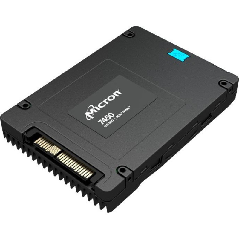 Micron Karta sieciowa Micron SSD Micron 7450 MAX U.3 (15mm) 12800GB PCIe Gen4x4