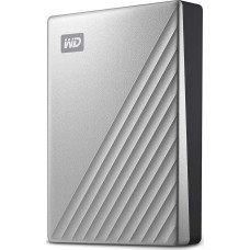 WD Dysk zewnętrzny HDD WD My Passport Ultra 4TB Srebrny (WDBFTM0040BSL-WESN)