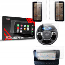 Grizzglass Folia matowa GrizzGlass CarDisplay Protection do Mercedes Actros 2019-2024 [4w1]
