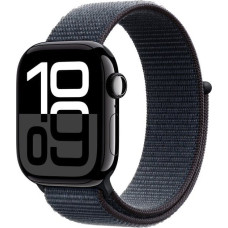 Apple Smartwatch Apple Watch 10 GPS 42mm Jet Black Alu Sport Loop Granatowy (MWWG3)