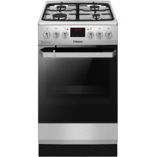 AEG Hansa  65 L  platums 50 cm  nerusejosa terauda - Elektriska plits ar gazes virsmu
