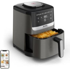 Tefal Easy Fry Silence EY551HE0 fryer Single 5 L Stand-alone Hot air fryer Black, Grey, Stainless steel