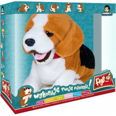 Madej Maskotka interaktywna figo pies reagujący na komendy beagle