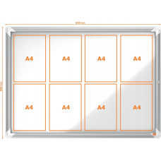 Nobo Gabl mag zew Nobo Premium Plus 8xA4