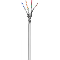 Intellinet Network Solutions INTELLINET Verlegekabel Cat7a S/FTP 305 m Kabeltrommel LS0H CPR-Dca-klassifiziert AWG 22 Massivdraht grau