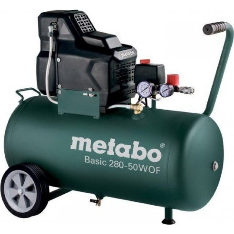 Metabo Kompresor samochodowy Metabo KOMPRESOR BEZOLEJOWY 50L BASIC 280-50 W OF (1 SZT)