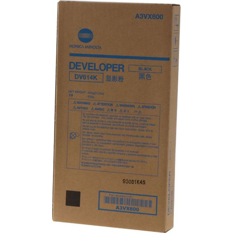 Konica Minolta Toner Konica Minolta DV-614 Black Oryginał  (191427)
