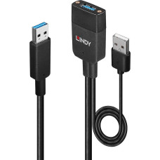 Lindy Kabel USB Lindy Cable Lindy Hybrid USB 3.2 Gen 2 Typ A 35m Black