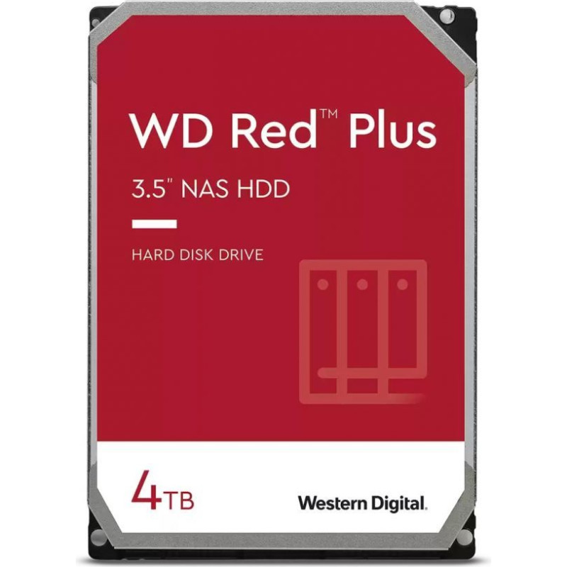 Western Digital Hard Drive Red WD40EFPX 5400 RPM, 3.5 