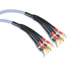 Melodika Kabel Melodika Widły - Widły 2m szary