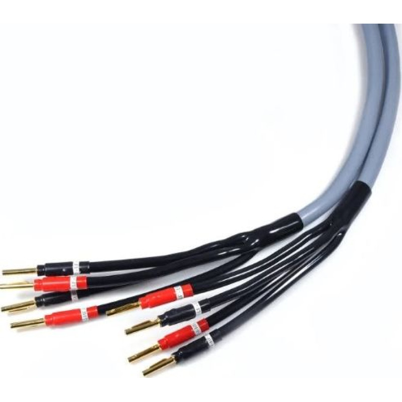 Melodika Kabel Melodika Banan x4 - Banan x4 3.5m szary