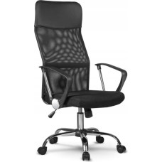 Top E Shop Topeshop KRZESŁO NEMO CZARNE office/computer chair Padded seat Mesh backrest