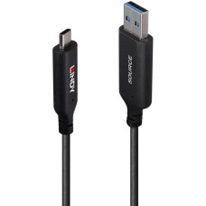 Lindy 43397 kabel USB USB 3.2 Gen 1 (3.1 Gen 1) 50 m USB A USB C Czarny