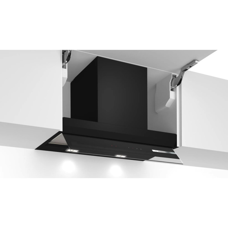 Bosch Serie 6 DBB67AM60 cooker hood Built-in Black 460 m³/h B