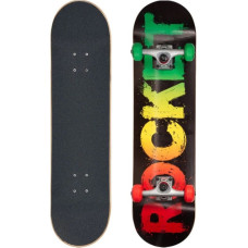 Rocket Rasta Fade Skateboard 8