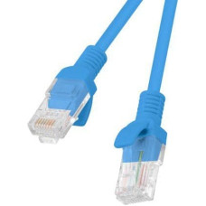 Lanberg RJ-45/RJ-45 kat.5e Niebieski 0.25m (PCF5-10CC-0025-B)