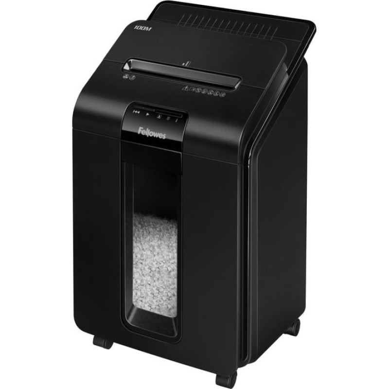 Fellowes Niszczarka Fellowes Fellowes AutoMax 100M Aktenvernichter Autofeed Partikelschnitt 100 Blatt 4x10mm P-4