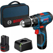 Bosch Wiertarko-wkrętarka Bosch GSB 12V-15 12 V 2 x akumulator 2 Ah (06019B690H)