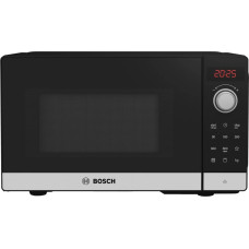 Bosch Serie 2 FEL023MS2 microwave Countertop Solo microwave 20 L 800 W Black, Stainless steel