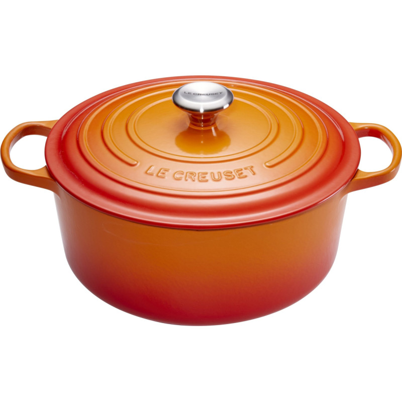 Le Creuset Le Creuset Signature Casserole round 20 cm volcanic