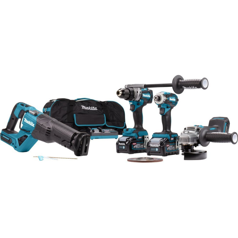 Makita Zestaw elektronarzędzi Makita 8-elementowy (M DK0126G401)