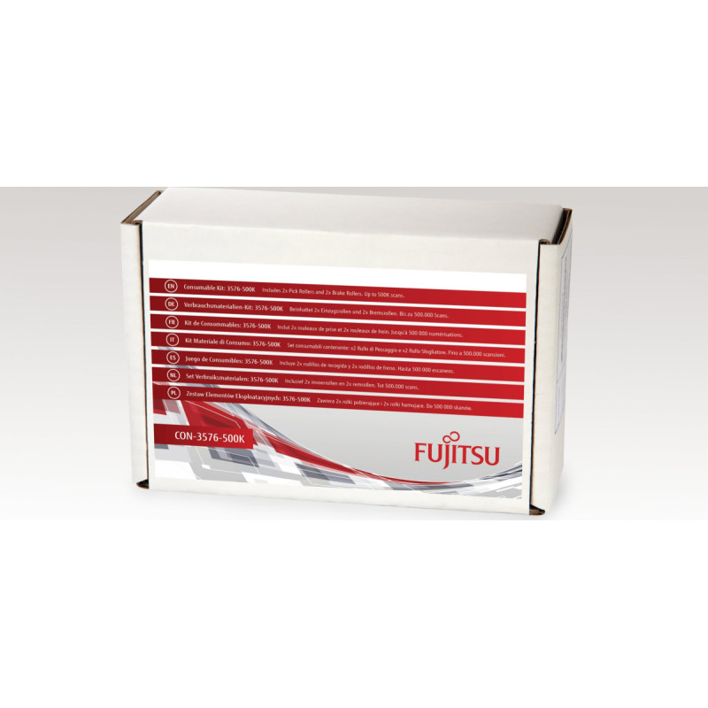Fujitsu Zestaw eksploatacyjny do skanera fi-6670/6770/6750 fi-5650 (2xBR+2xPR)