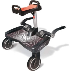 Lascal LAS Zestaw BuggyBoard MAXI+ Czarny/Czerwony