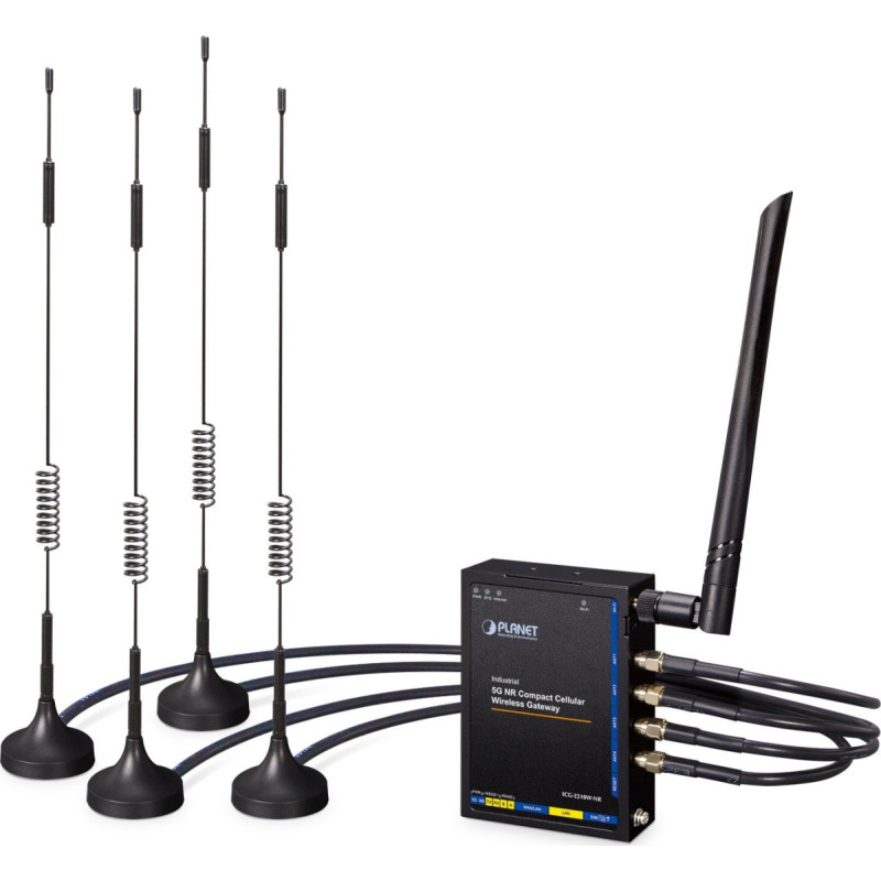 Planet Terminal sieciowy Planet PLANET Industrial 5G NR Compact Cellular Wireless Gateway - Gateway gateway/kontroler