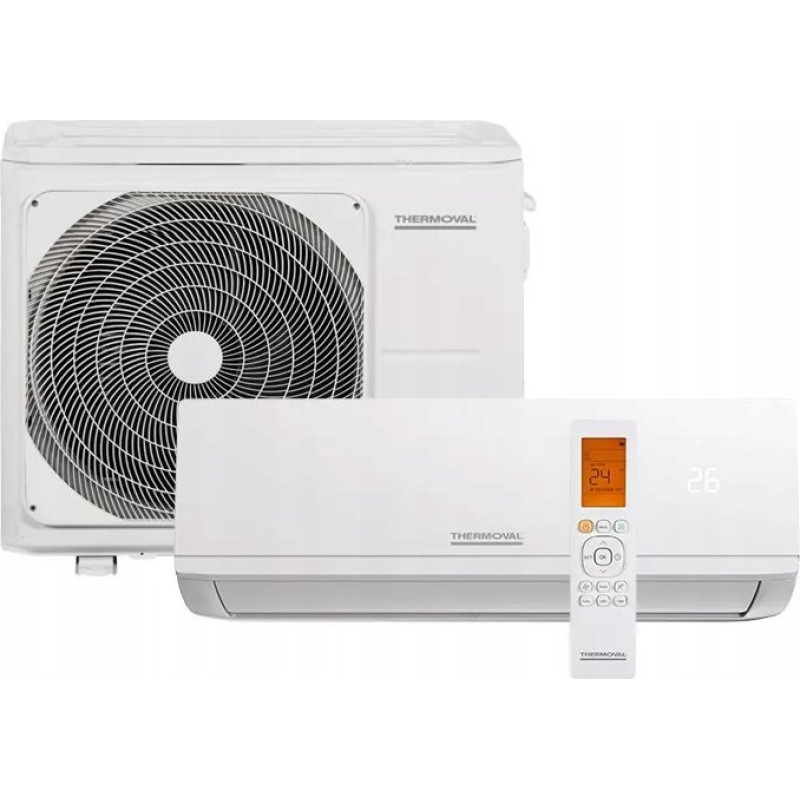 Thermoval Klimatyzator Thermoval Pakiet:typu monosplit MISHIMA TVK-M50 moc 5,3 kW (jednostka zewnętrza i wewnętrzna)