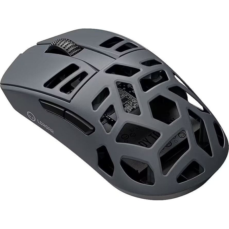 Lorgar MSE90W, Magnesium Alloy Wireless Gaming Mouse Elite, Dark Grey