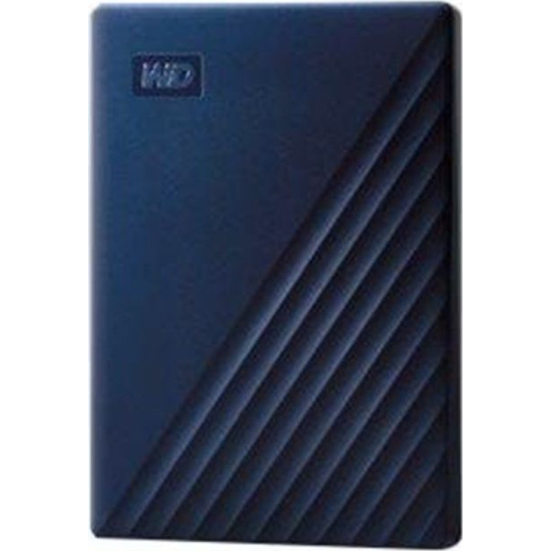 WD Dysk zewnętrzny HDD WD My Passport for Mac 5TB Niebieski (WDBA2F0050BBL-WESN)