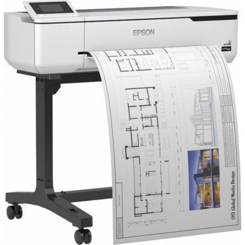 Epson Ploter Epson Drukarka wielkoformatowa – techniczna SureColor SC-T5100 bezprzewodowa (C11CF12301A0)
