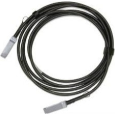 Nvidia LinkX - 100GBase Direktanschlusskabel - QSFP28 zu QSFP28 - 3 m - Glasfaser - SFF-8665/IEEE 802.3bj - passiv, halogenfrei - Schwarz - fur Spectrum SN2100, SN2700, Spectrum-2 SN3420, SN3700C, Spectrum-3 SN4600C