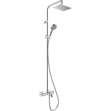 Hansgrohe Dušo komplektas su termostatiniu maišytuvu Hansgrohe Vernis Shape, 26284000, chromas