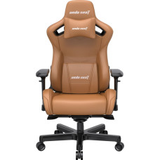 Anda Seat Fotel Anda Seat Fotel gamingowy do biura skórzany Anda Seat Kaiser 2 XL brązowy obrotowy