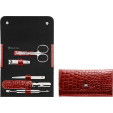 Zwilling Zwilling CLASSIC INOX Croco Manicure Set, red, 5 pcs.