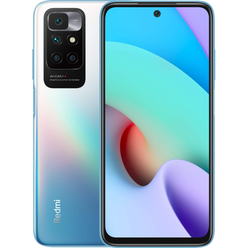 Xiaomi Smartfon Xiaomi Redmi 10 2022 4/128GB Niebieski  (MZB0A7KEU)