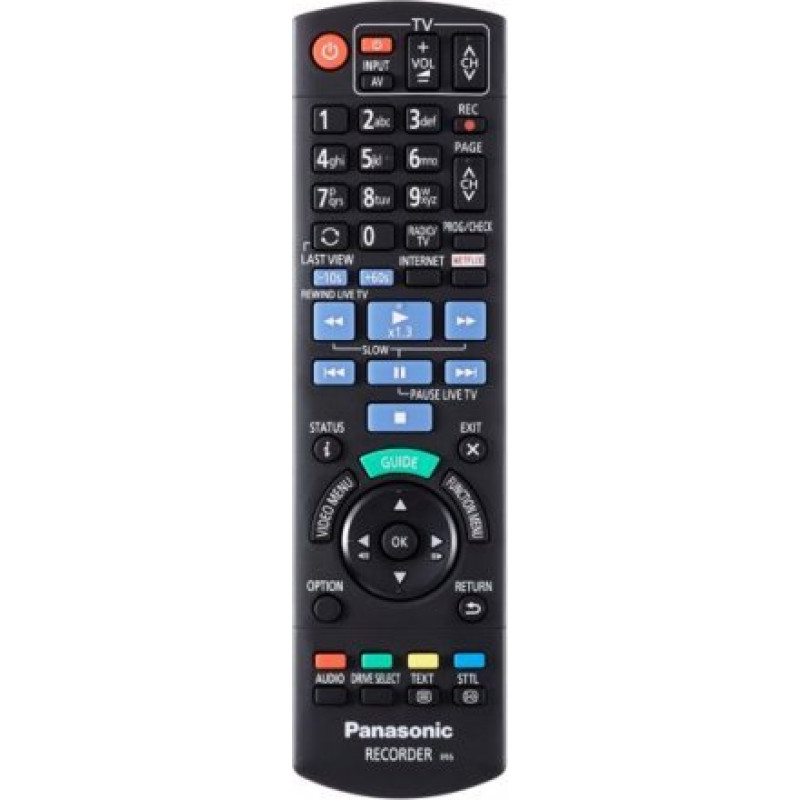 Panasonic Odtwarzacz Blu-ray Panasonic Panasonic DMR-UBS70EGK, Blu-ray player (black, twin HD tuners, 500GB, UltraHD)