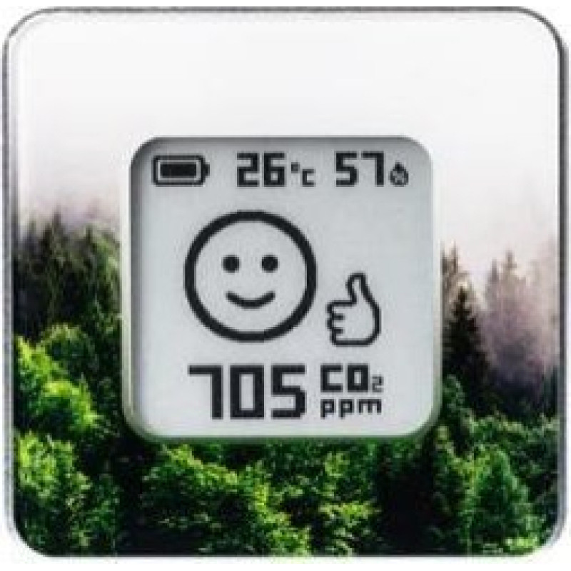 Noname SMART HOME AIR QUALITY SENSOR/SILV/BRTH AIRV-BRTH AIRVALENT