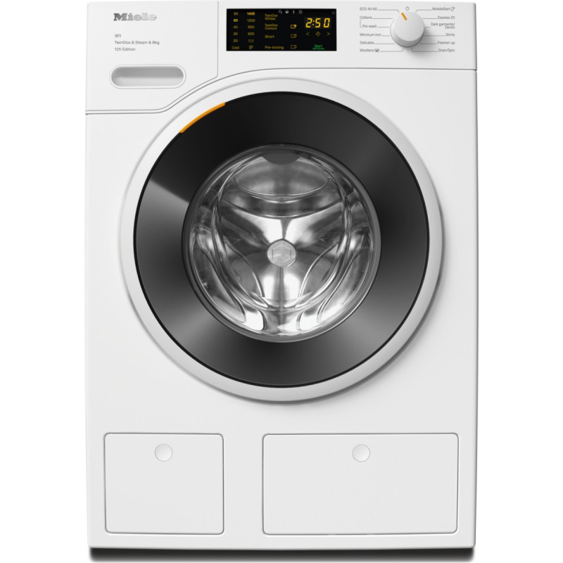 Miele Skalbimo mašina su SteamCare funkcija ir WiFi WWB 680 WCS