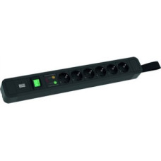 Bachmann Listwa zasilająca Bachmann BACHMANN PRIMO2 6xCEE7/3 1xSS 1x switch 2.0m CEE7/7