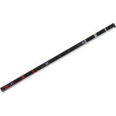 Bachmann BACHMANN BN0500 19 PDU 1HE 24xC13 6xC19, pomiar mocy, złącze CEE 3x16A, czerwony