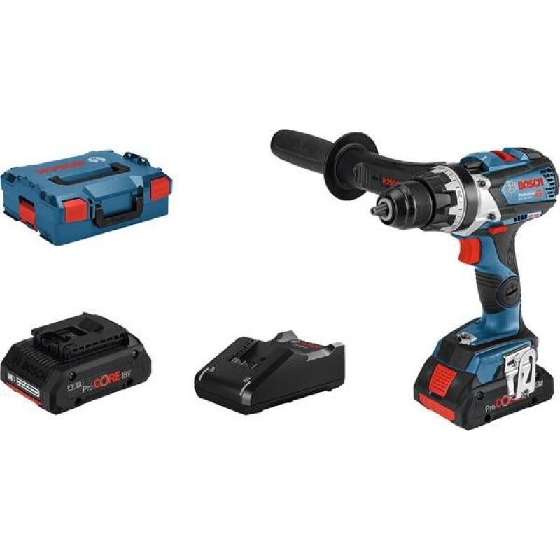 Bosch Wiertarko-wkrętarka Bosch GSR 18V-110 C 18 V 2 x akumulator 4 Ah (06019G010A)