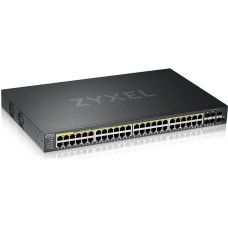 Zyxel GS2220-50HP-EU0101F network switch Managed L2 Gigabit Ethernet (10/100/1000) Power over Ethernet (PoE) Black